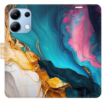 

iSaprio Flip pouzdro Colourful Marble pro Xiaomi Redmi Note 13