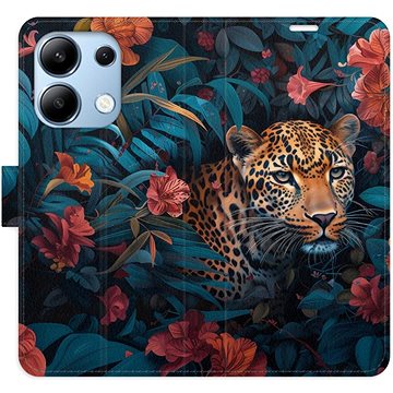 

iSaprio Flip pouzdro Flower Jaguar 02 pro Xiaomi Redmi Note 13