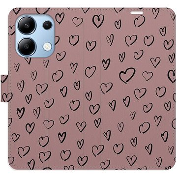 

iSaprio Flip pouzdro Heart Dark 02 pro Xiaomi Redmi Note 13