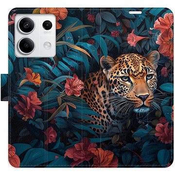 

iSaprio Flip pouzdro Flower Jaguar 02 pro Xiaomi Redmi Note 13 5G