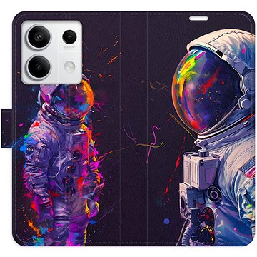 

iSaprio Flip pouzdro Neon Astronaut 02 pro Xiaomi Redmi Note 13 5G