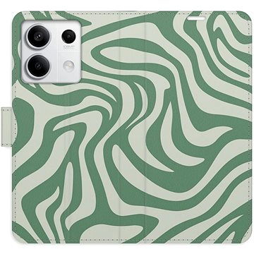 

iSaprio Flip pouzdro Zebra Green 02 pro Xiaomi Redmi Note 13 5G