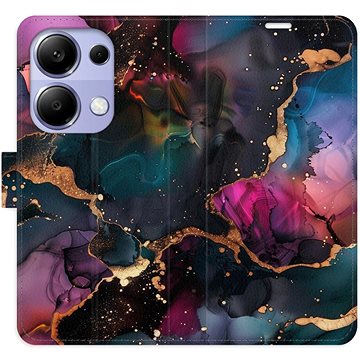 

iSaprio Flip pouzdro Dark Marble pro Xiaomi Redmi Note 13 Pro