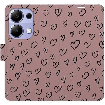 

iSaprio Flip pouzdro Heart Dark 02 pro Xiaomi Redmi Note 13 Pro