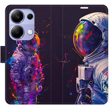 

iSaprio Flip pouzdro Neon Astronaut 02 pro Xiaomi Redmi Note 13 Pro