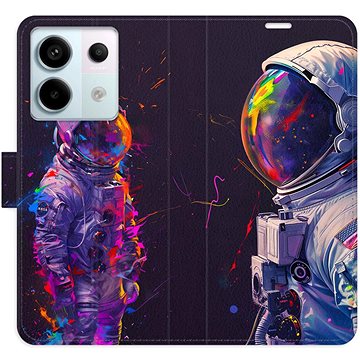 

iSaprio Flip pouzdro Neon Astronaut 02 pro Xiaomi Redmi Note 13 Pro 5G / Poco X6 5G