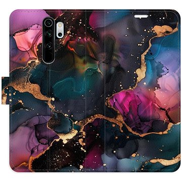 

iSaprio Flip pouzdro Dark Marble pro Xiaomi Redmi Note 8 Pro