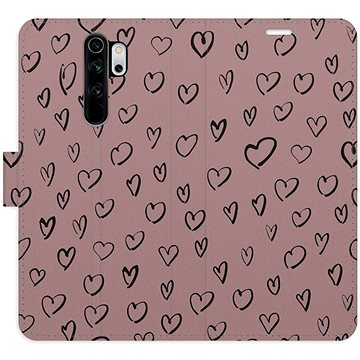 

iSaprio Flip pouzdro Heart Dark 02 pro Xiaomi Redmi Note 8 Pro