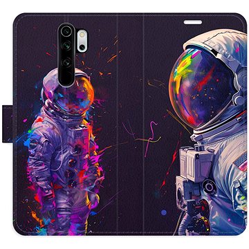 

iSaprio Flip pouzdro Neon Astronaut 02 pro Xiaomi Redmi Note 8 Pro