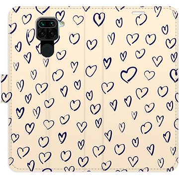 

iSaprio Flip pouzdro Heart Light 02 pro Xiaomi Redmi Note 9