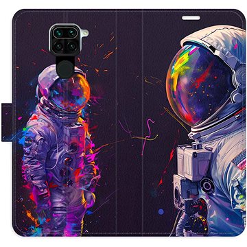 

iSaprio Flip pouzdro Neon Astronaut 02 pro Xiaomi Redmi Note 9