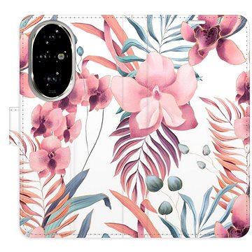 iSaprio Flip pouzdro Pink Flowers 02 pro Honor 200 Pro