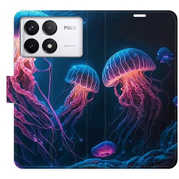 

iSaprio Flip pouzdro Jellyfish pro Poco F6 Pro