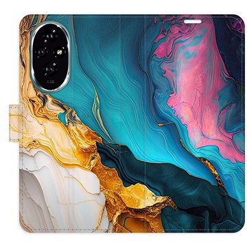 

iSaprio Flip pouzdro Colourful Marble pro Honor 200
