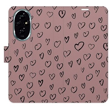 

iSaprio Flip pouzdro Heart Dark 02 pro Honor 200