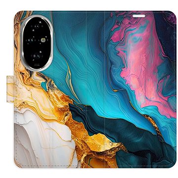 

iSaprio Flip pouzdro Colourful Marble pro Honor 200 Pro