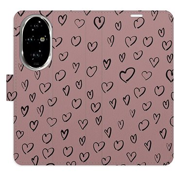 

iSaprio Flip pouzdro Heart Dark 02 pro Honor 200 Pro
