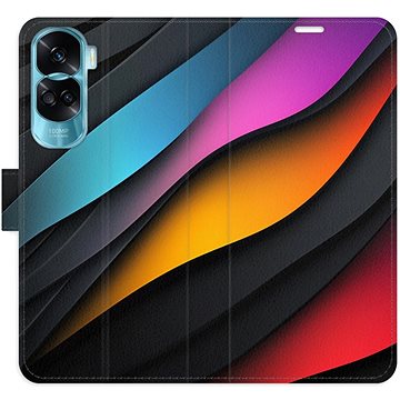 

iSaprio Flip pouzdro Color Waves pro Honor 90 Lite 5G