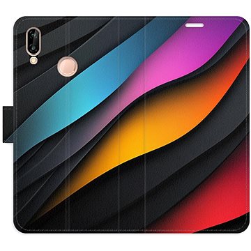 

iSaprio Flip pouzdro Color Waves pro Huawei P20 Lite