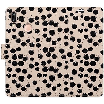 

iSaprio Flip pouzdro Dotted 02 pro Huawei P20 Lite