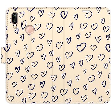 

iSaprio Flip pouzdro Heart Light 02 pro Huawei P20 Lite