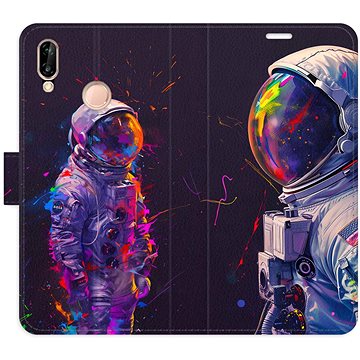 

iSaprio Flip pouzdro Neon Astronaut 02 pro Huawei P20 Lite