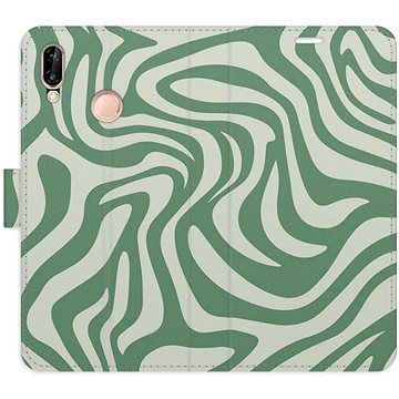 

iSaprio Flip pouzdro Zebra Green 02 pro Huawei P20 Lite
