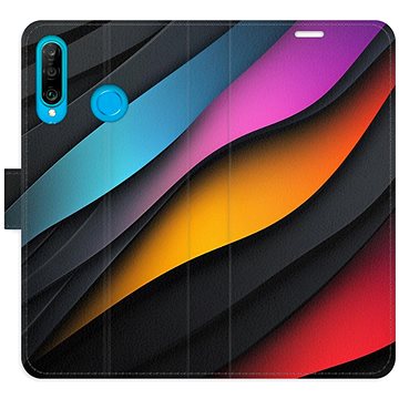 

iSaprio Flip pouzdro Color Waves pro Huawei P30 Lite