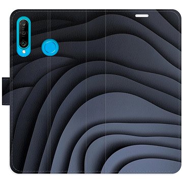 

iSaprio Flip pouzdro Dark Waves pro Huawei P30 Lite