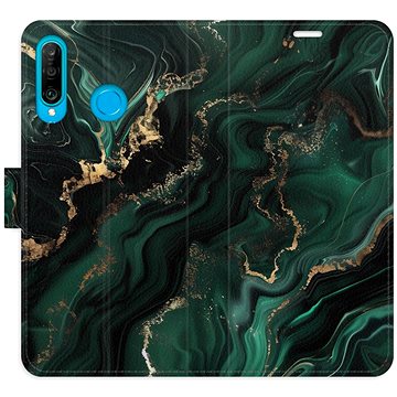 

iSaprio Flip pouzdro Emerald 02 pro Huawei P30 Lite
