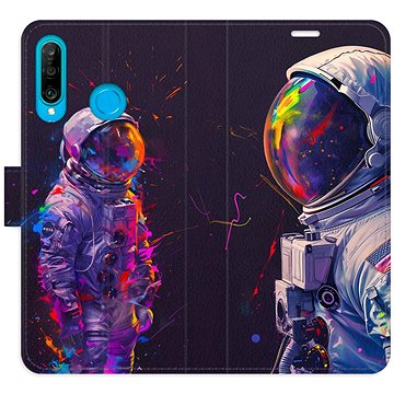 

iSaprio Flip pouzdro Neon Astronaut 02 pro Huawei P30 Lite