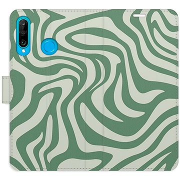 

iSaprio Flip pouzdro Zebra Green 02 pro Huawei P30 Lite