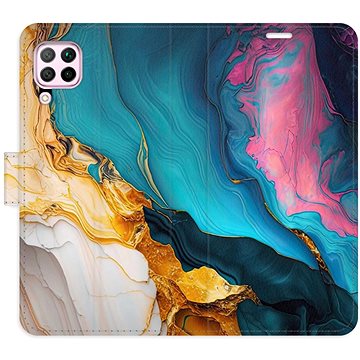 

iSaprio Flip pouzdro Colourful Marble pro Huawei P40 Lite