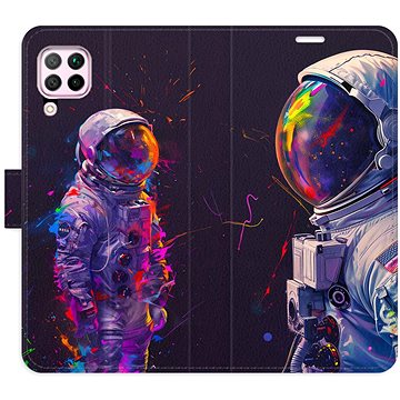 

iSaprio Flip pouzdro Neon Astronaut 02 pro Huawei P40 Lite