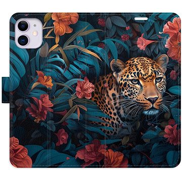 

iSaprio Flip pouzdro Flower Jaguar 02 pro iPhone 11