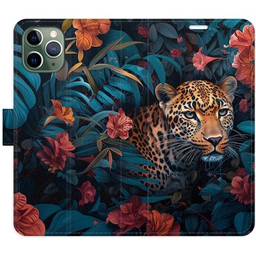

iSaprio Flip pouzdro Flower Jaguar 02 pro iPhone 11 Pro