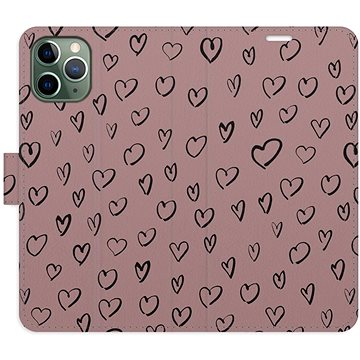 

iSaprio Flip pouzdro Heart Dark 02 pro iPhone 11 Pro