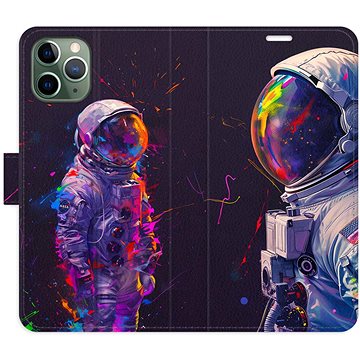 

iSaprio Flip pouzdro Neon Astronaut 02 pro iPhone 11 Pro