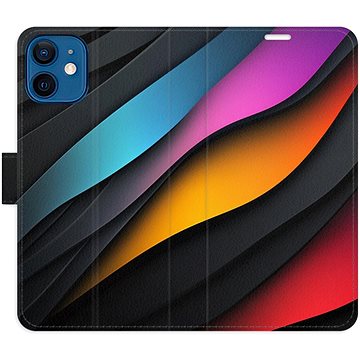 

iSaprio Flip pouzdro Color Waves pro iPhone 12 mini