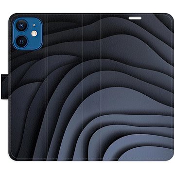 

iSaprio Flip pouzdro Dark Waves pro iPhone 12 mini