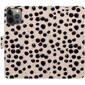

iSaprio Flip pouzdro Dotted 02 pro iPhone 12/12 Pro