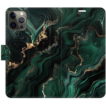 

iSaprio Flip pouzdro Emerald 02 pro iPhone 12/12 Pro