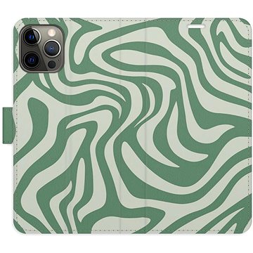 

iSaprio Flip pouzdro Zebra Green 02 pro iPhone 12/12 Pro