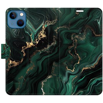 

iSaprio Flip pouzdro Emerald 02 pro iPhone 13