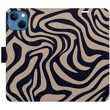 

iSaprio Flip pouzdro Zebra Black 02 pro iPhone 13