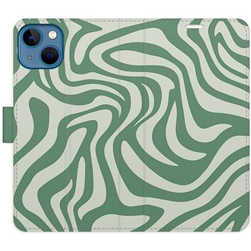 

iSaprio Flip pouzdro Zebra Green 02 pro iPhone 13