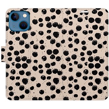 

iSaprio Flip pouzdro Dotted 02 pro iPhone 13 mini