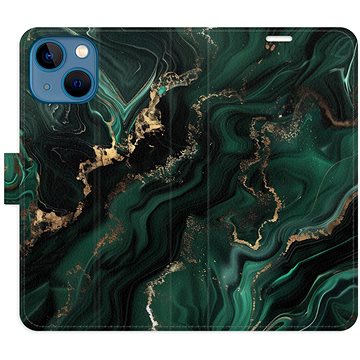 

iSaprio Flip pouzdro Emerald 02 pro iPhone 13 mini