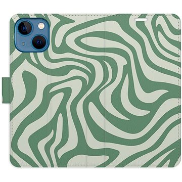 

iSaprio Flip pouzdro Zebra Green 02 pro iPhone 13 mini