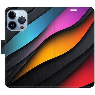 

iSaprio Flip pouzdro Color Waves pro iPhone 13 Pro